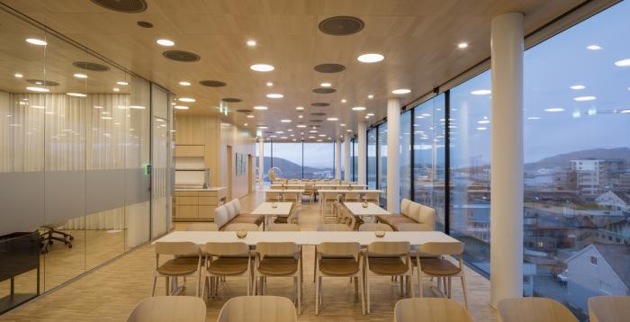 BIM建筑|北极圈内的一颗水晶石：挪威博德市政厅 / Atelier Lorentzen Langkilde