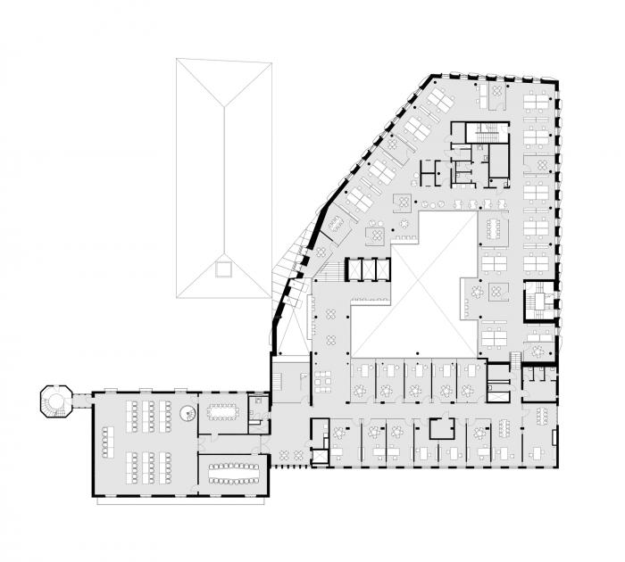 BIM建筑|北极圈内的一颗水晶石：挪威博德市政厅 / Atelier Lorentzen Langkilde