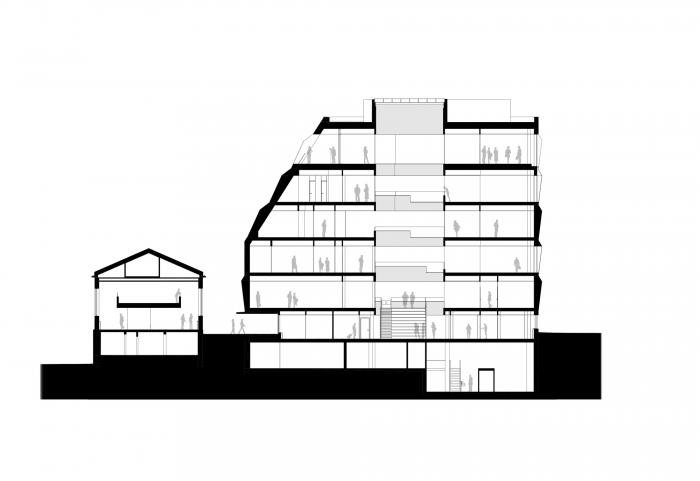 BIM建筑|北极圈内的一颗水晶石：挪威博德市政厅 / Atelier Lorentzen Langkilde