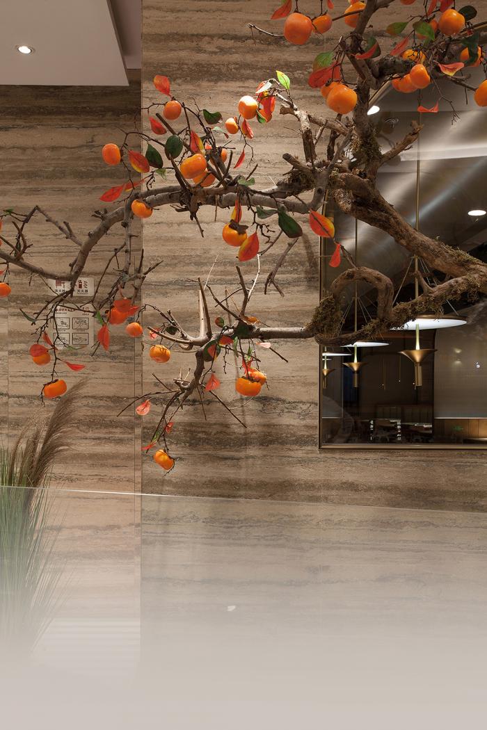 BIM建筑|“田野山河”：肥猫中餐厅，上海菊园店／卧野空间设计事务所