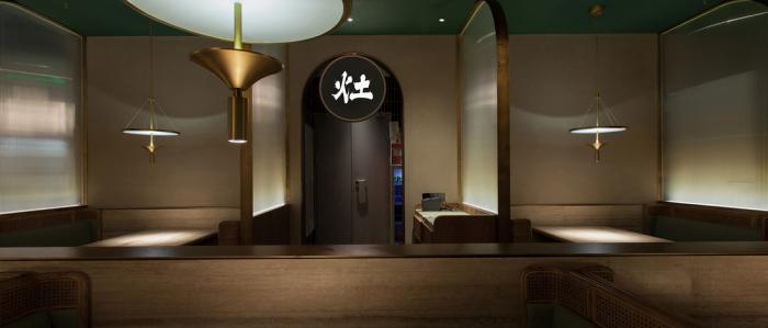 BIM建筑|“田野山河”：肥猫中餐厅，上海菊园店／卧野空间设计事务所