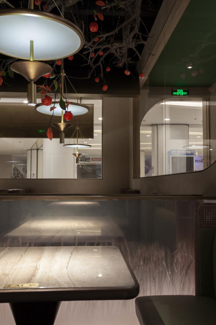 BIM建筑|“田野山河”：肥猫中餐厅，上海菊园店／卧野空间设计事务所