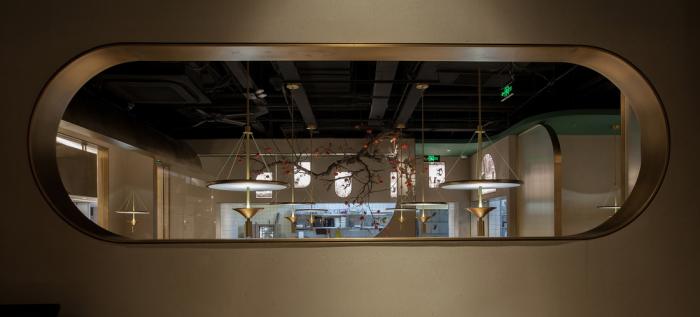 BIM建筑|“田野山河”：肥猫中餐厅，上海菊园店／卧野空间设计事务所