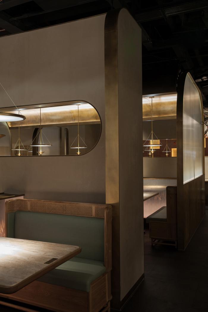 BIM建筑|“田野山河”：肥猫中餐厅，上海菊园店／卧野空间设计事务所