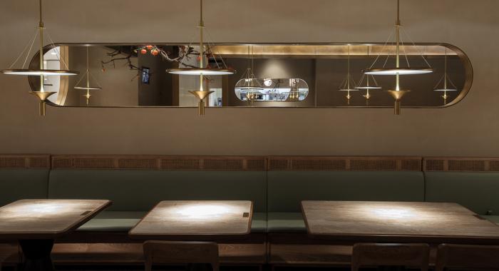 BIM建筑|“田野山河”：肥猫中餐厅，上海菊园店／卧野空间设计事务所