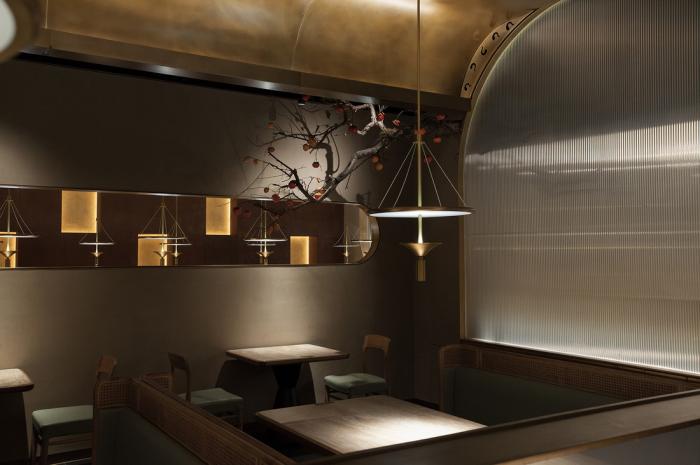 BIM建筑|“田野山河”：肥猫中餐厅，上海菊园店／卧野空间设计事务所