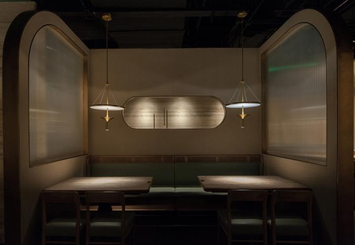 BIM建筑|“田野山河”：肥猫中餐厅，上海菊园店／卧野空间设计事务所