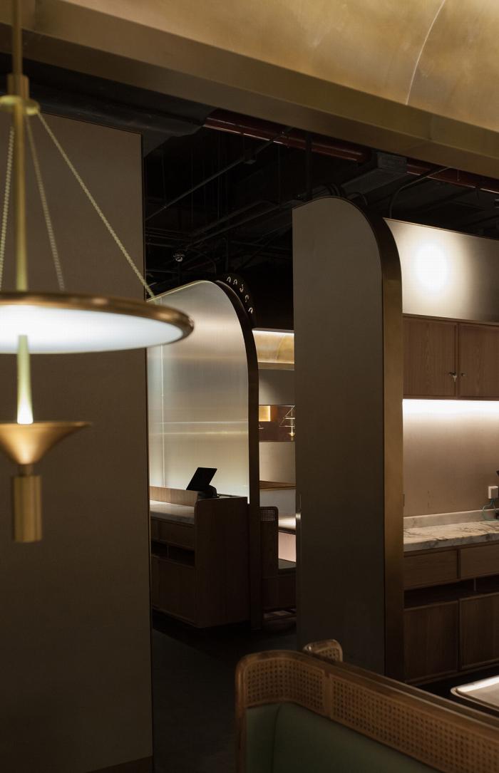 BIM建筑|“田野山河”：肥猫中餐厅，上海菊园店／卧野空间设计事务所