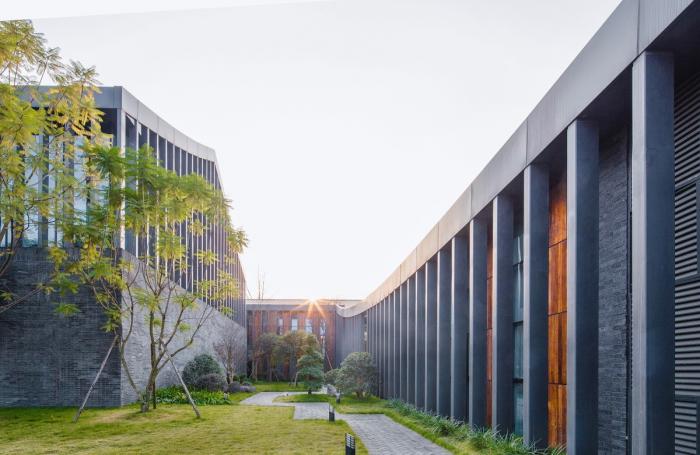 BIM建筑|四川大学喜马拉雅文化及宗教研究中心 / 中国建筑西南设计研究院，郑勇工作室