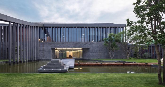 BIM建筑|四川大学喜马拉雅文化及宗教研究中心 / 中国建筑西南设计研究院，郑勇工作室