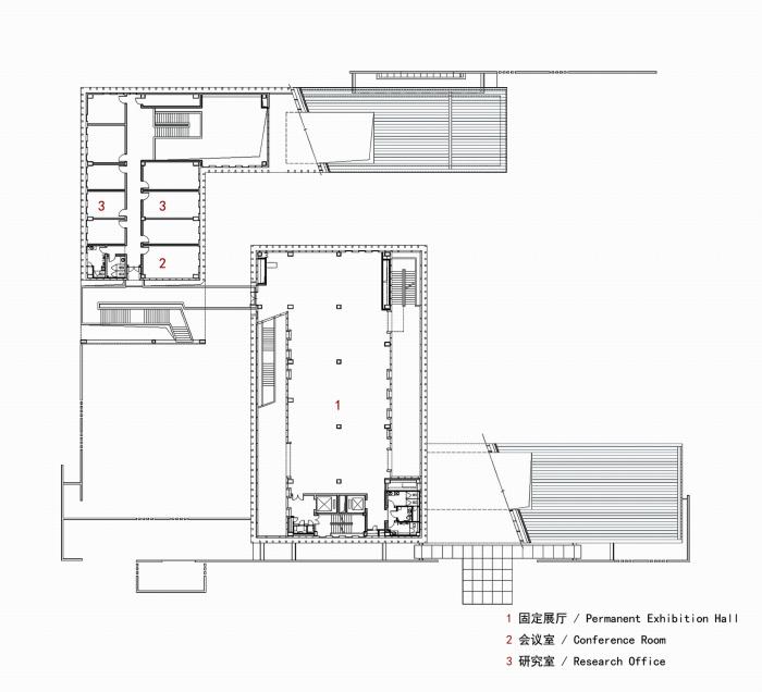 BIM建筑|四川大学喜马拉雅文化及宗教研究中心 / 中国建筑西南设计研究院，郑勇工作室