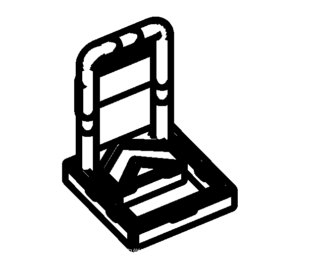 BIM资料|Revit族库-建筑-场地建模族-停车场（rfa，共24个）