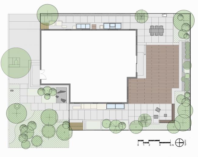 BIM建筑|水泥的花园，风化即永恒：优山美地别墅花园 / 北京甲南园林设计事务所