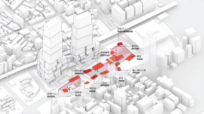 BIM建筑|全身高低都是屏幕的台北双子塔 / MVRDV