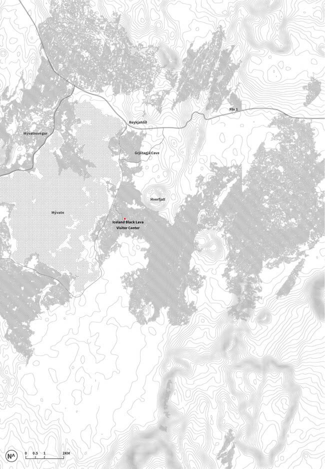 BIM建筑|冰岛黑熔岩游客中心方案设计