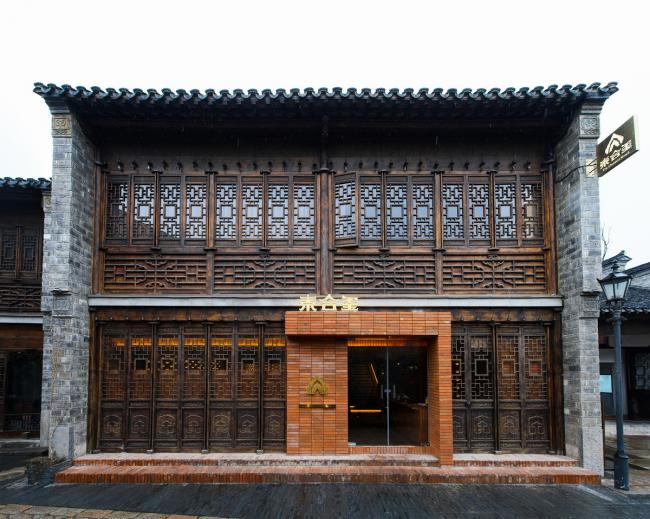 BIM建筑|场所映射——泰合玺南京老门东SPA馆 / 裸筑更新