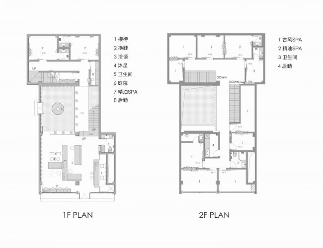 BIM建筑|场所映射——泰合玺南京老门东SPA馆 / 裸筑更新