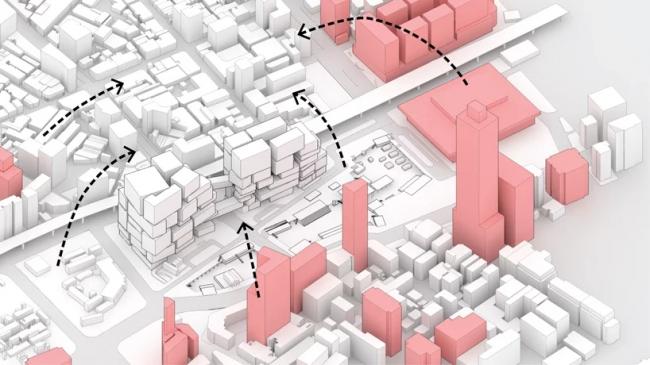 BIM建筑|全身高低都是屏幕的台北双子塔 / MVRDV