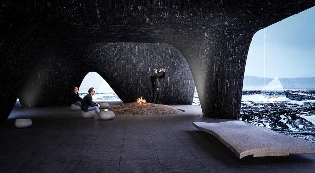 BIM建筑|冰岛黑熔岩游客中心方案设计