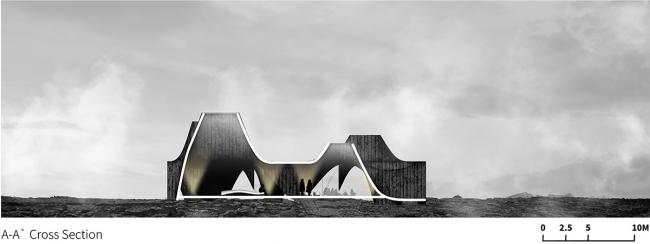 BIM建筑|冰岛黑熔岩游客中心方案设计