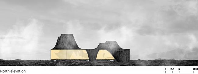 BIM建筑|冰岛黑熔岩游客中心方案设计