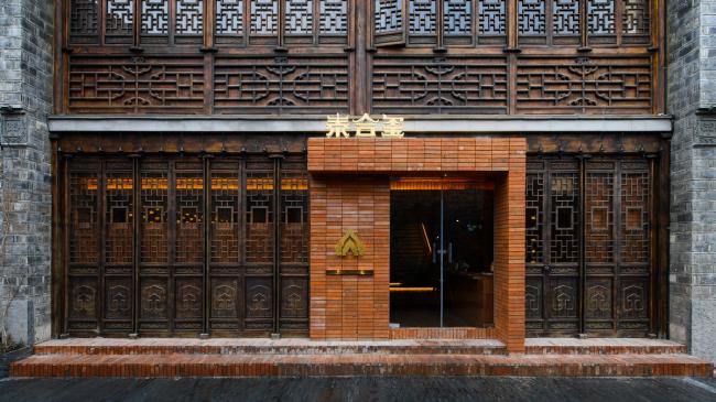 BIM建筑|场所映射——泰合玺南京老门东SPA馆 / 裸筑更新