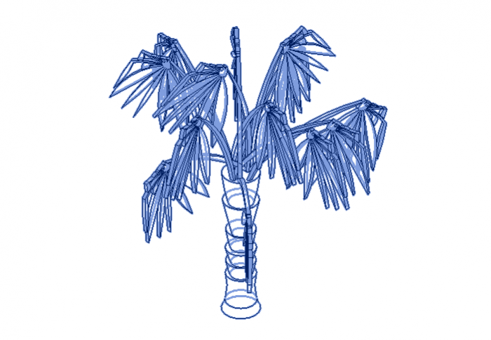 BIM资料|Revit族库-建筑-场地建模族-植物（rfa，共49个）