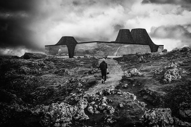 BIM建筑|冰岛黑熔岩游客中心方案设计