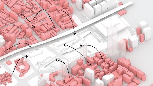 BIM建筑|全身高低都是屏幕的台北双子塔 / MVRDV