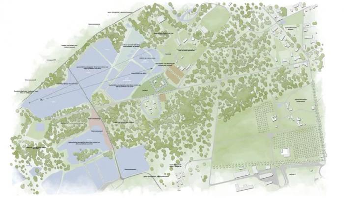 BIM建筑|穿越水中的自行车道 / lens°ass architecten