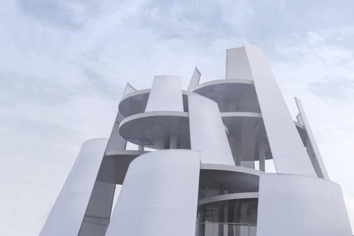 BIM建筑|苍穹之下，何为存在？——时间塔 / 朱小地工作室·BIAD