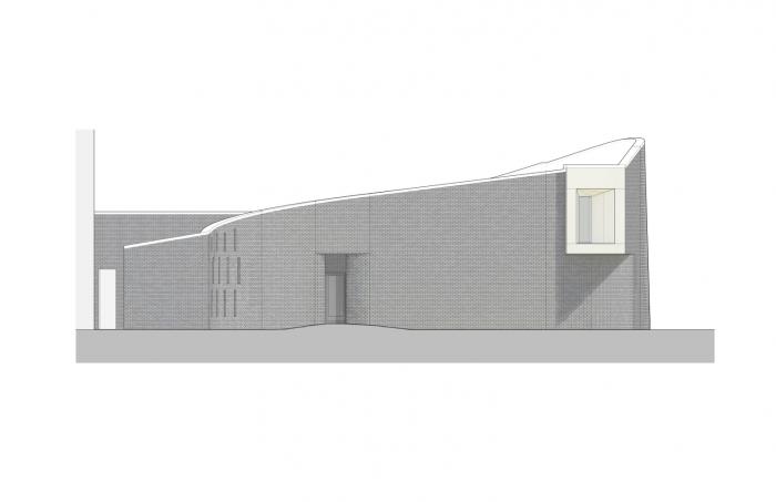 BIM建筑|旋转“编织”砖石打造的雕塑：圣玛丽教堂 / PLY+