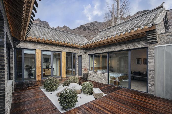 BIM建筑|小龙门百年“福”字院重获新生 | CCDI卝智室内设计