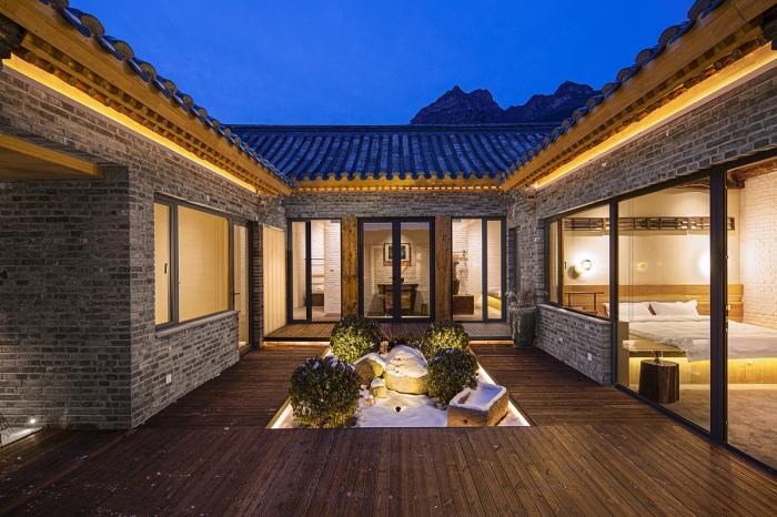 BIM建筑|小龙门百年“福”字院重获新生 | CCDI卝智室内设计