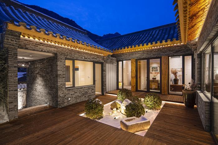 BIM建筑|小龙门百年“福”字院重获新生 | CCDI卝智室内设计