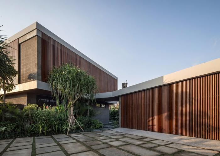 BIM建筑|观赏椰林日落，听闻稻田蛙鸣：“河”之家 / Alexis Dornier