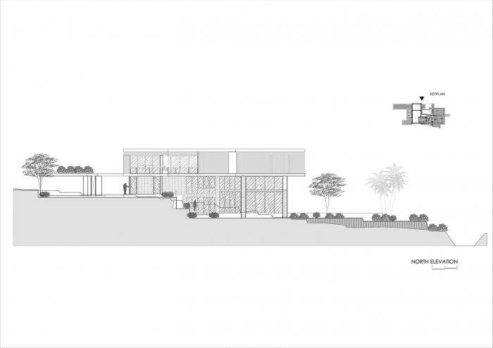 BIM建筑|观赏椰林日落，听闻稻田蛙鸣：“河”之家 / Alexis Dornier