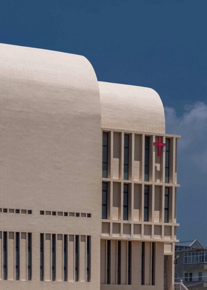 BIM建筑|静默守护，追寻乡土根源：滩涂边的教堂 / CWXD建筑事务所