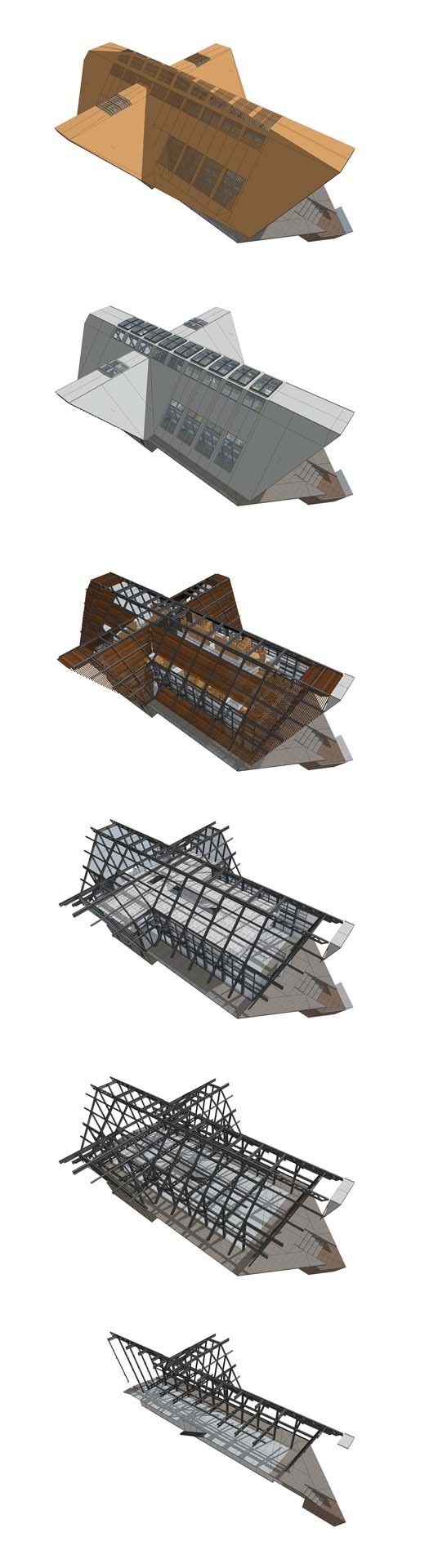 BIM建筑|悬崖上的餐厅 / 天地都市建筑设计