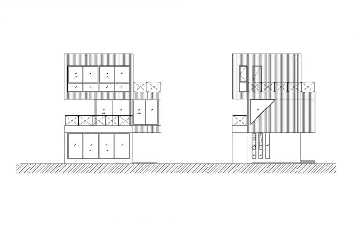 BIM建筑|群山环抱中的雕塑：MHS住宅 / ASWA