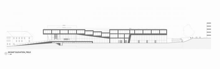 BIM建筑|体育与科学精神的碰撞：布莱顿学院 / OMA