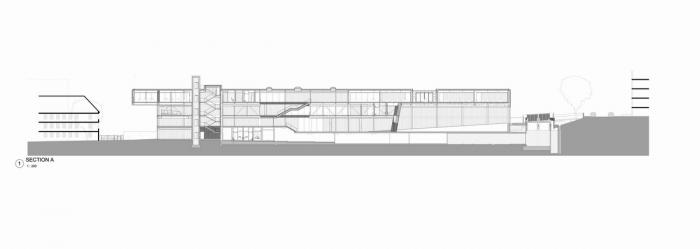 BIM建筑|体育与科学精神的碰撞：布莱顿学院 / OMA