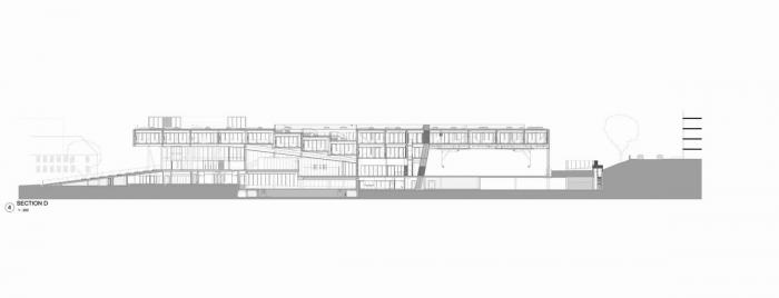 BIM建筑|体育与科学精神的碰撞：布莱顿学院 / OMA