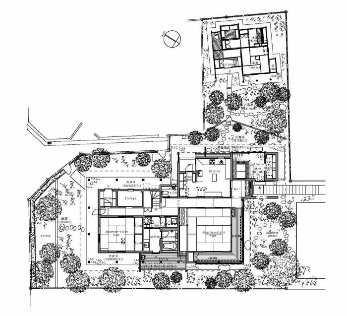 BIM建筑|质朴的静修居所——多度津町私宅 / 奥野崇建筑设计事务所