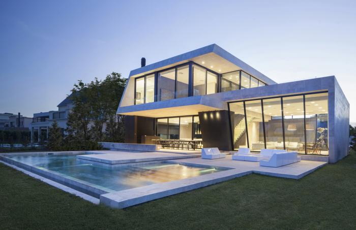 BIM建筑|温暖纯粹的解构：大理石住宅 / OON Architecture