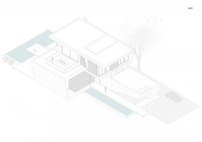 BIM建筑|温暖纯粹的解构：大理石住宅 / OON Architecture