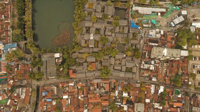 BIM建筑|大明湖畔的泉上居——百花洲C1C2古建筑群落改造新生 / CCDI卝智室内设计