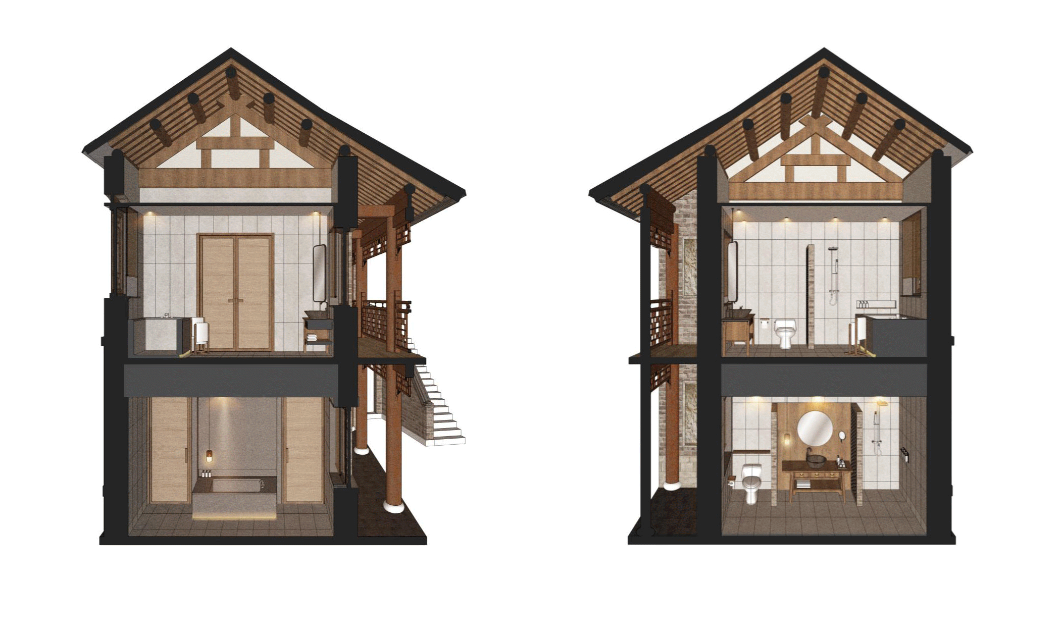 BIM建筑|大明湖畔的泉上居——百花洲C1C2古建筑群落改造新生 / CCDI卝智室内设计