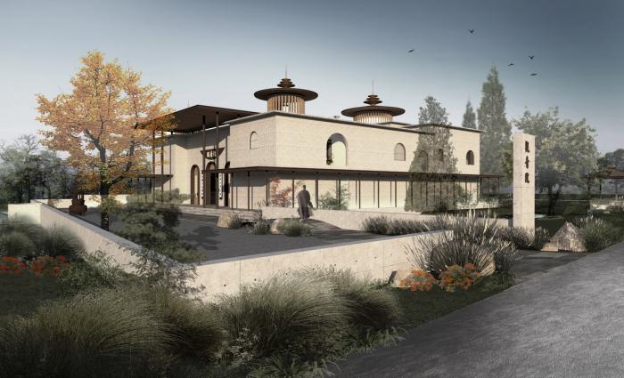 BIM建筑|于空灵之处，觅得静修：江苏扬州观音院 / 上海善祥建筑设计