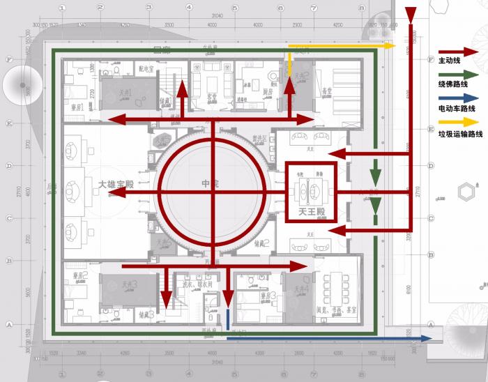 BIM建筑|于空灵之处，觅得静修：江苏扬州观音院 / 上海善祥建筑设计